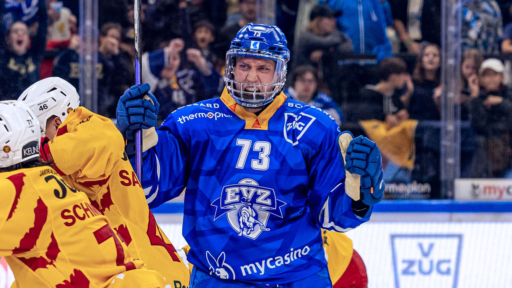 v-zug eishockeyspieler sponsoring