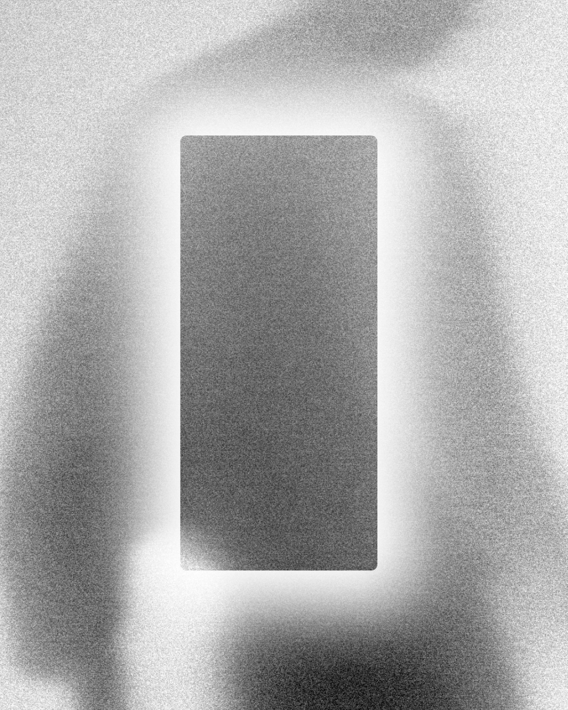 Minimalistisch ontwerp met een centrale rechthoek in een moderne look.