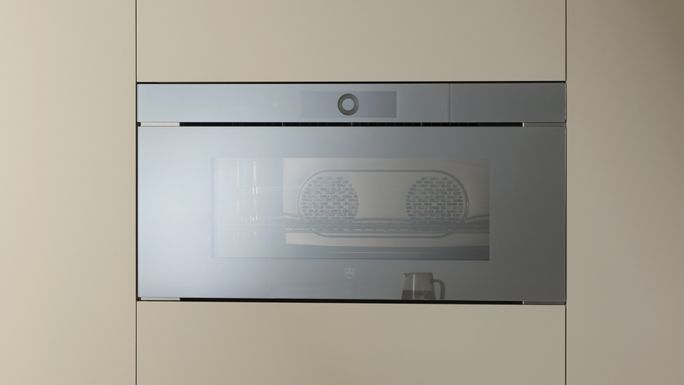 Modern oven in a minimalist kitchen